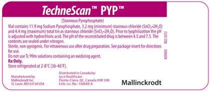 KIT FOR THE PREPARATION OF TC 99M PYROPHOSPHATE