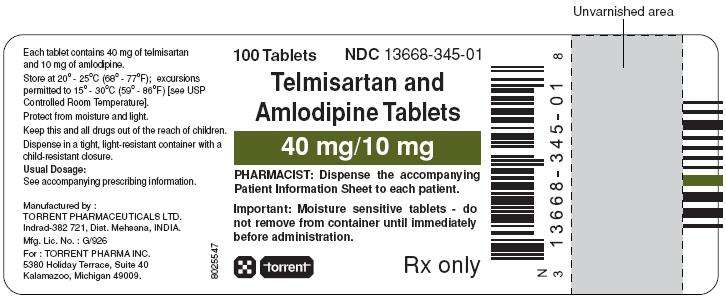 Telmisartan and Amlodipine