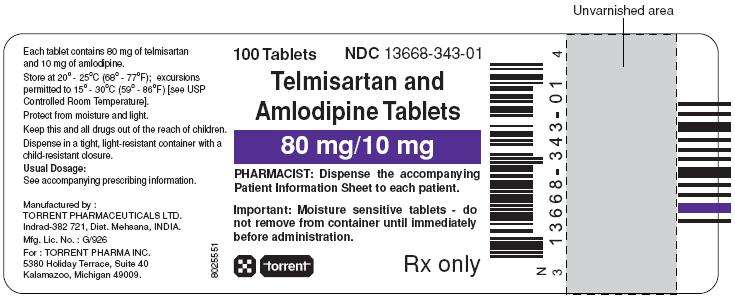 Telmisartan and Amlodipine