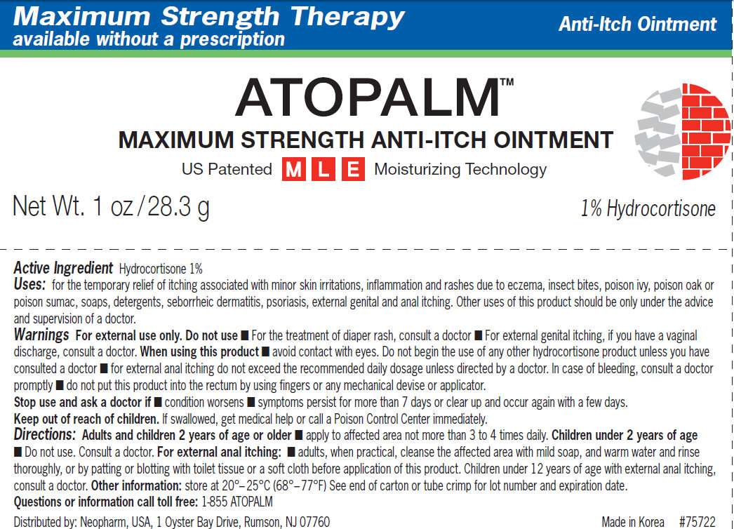 Atopalm Maximum Strength Anti-Itch