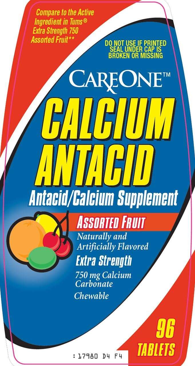 care one calcium antacid