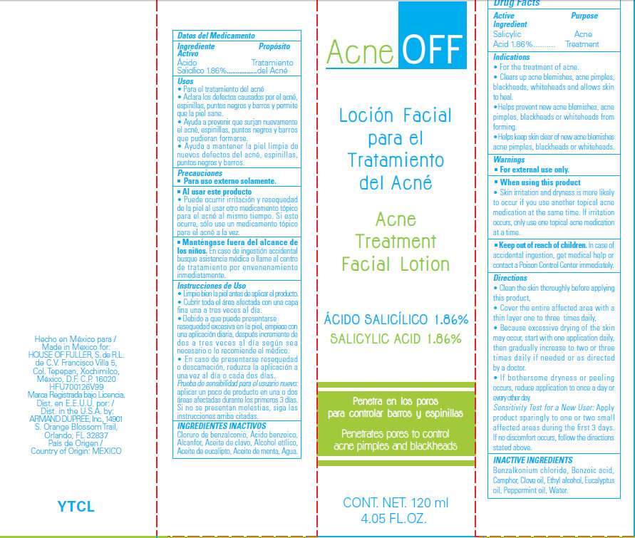 Acne Off Acne Treatment Facial