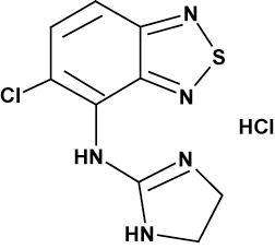 TIZANIDINE HYDROCHLORIDE