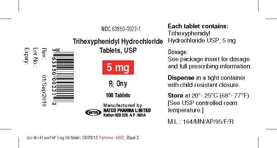 Trihexyphenidyl Hydrochloride