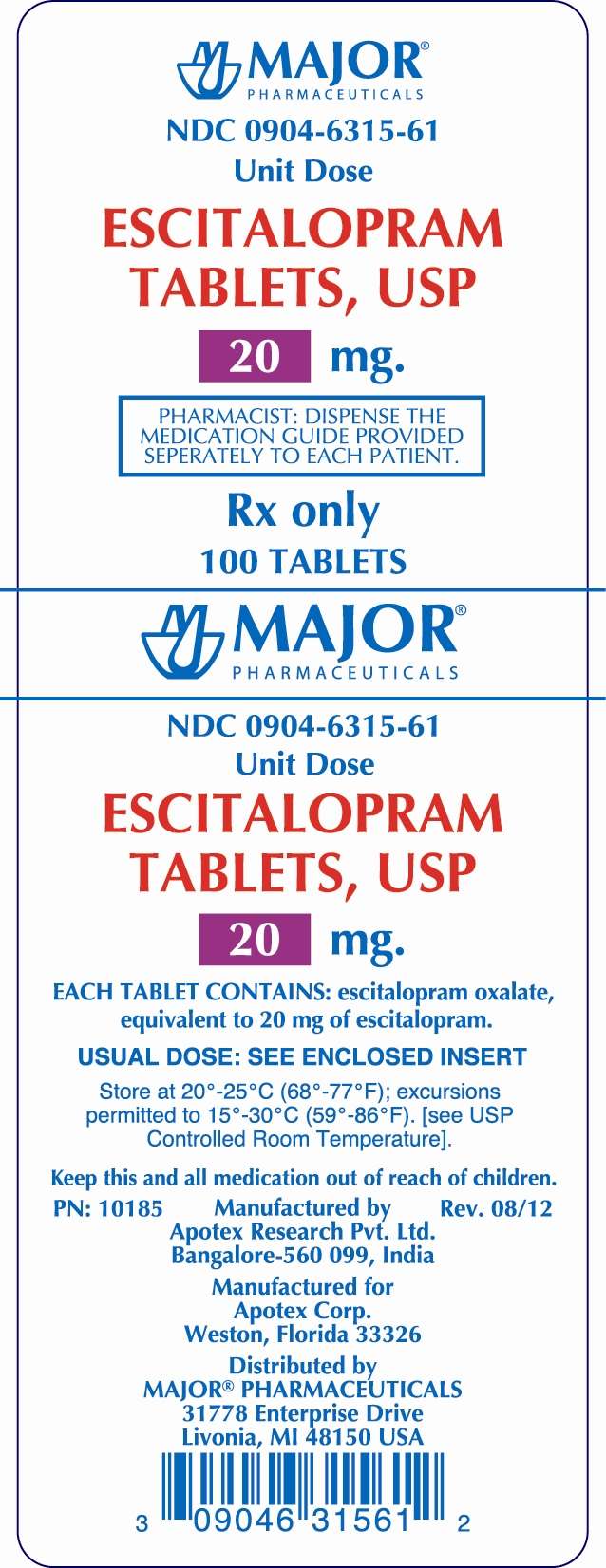 Escitalopram