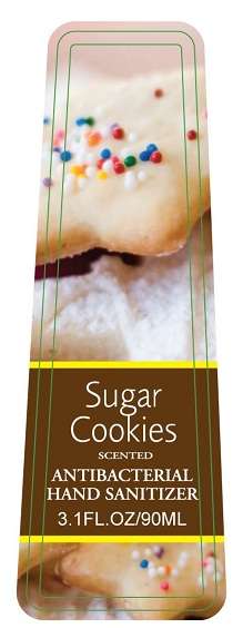 Sugar Cookies Scented Antibacterial Hand Sanitizer