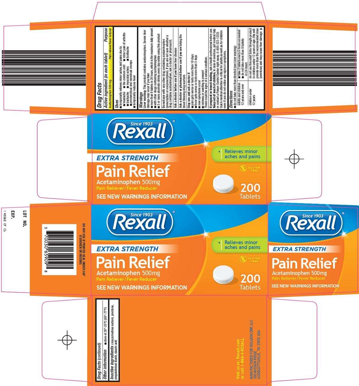 Rexall Pain Relief