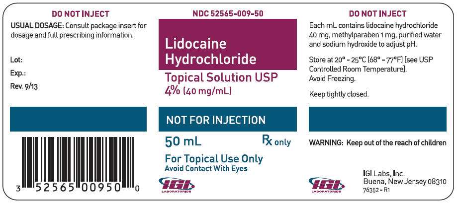 Lidocaine Hydrochloride