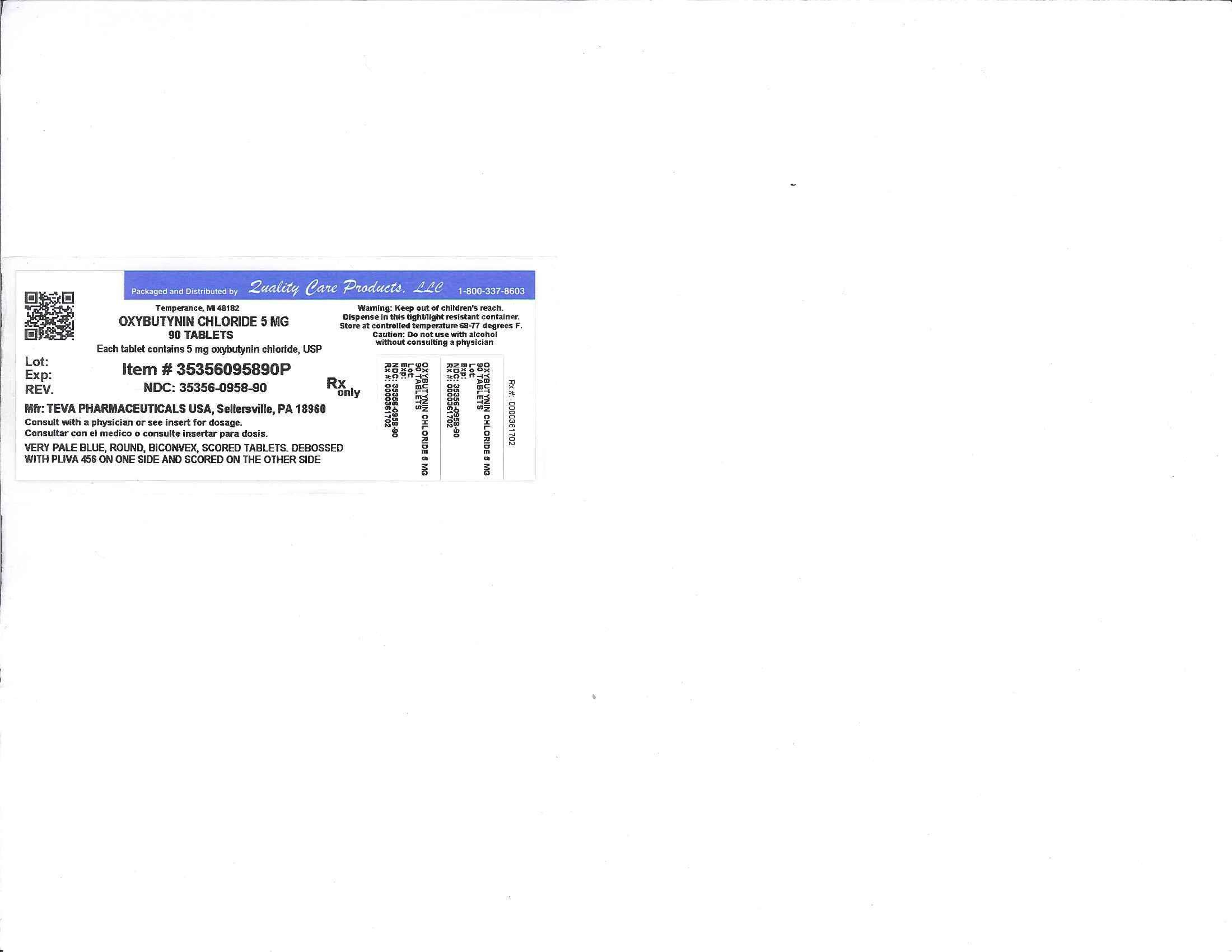 Oxybutynin Chloride