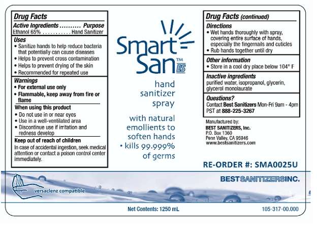 Smart San ES Hand Sanitizer Spray