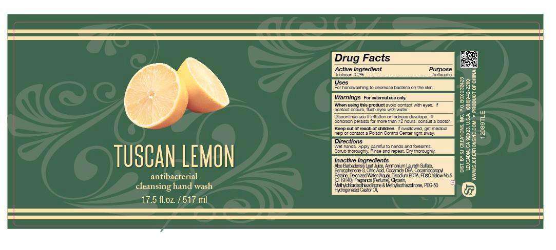 Tuscan Lemon Antibacterial Hand Wash