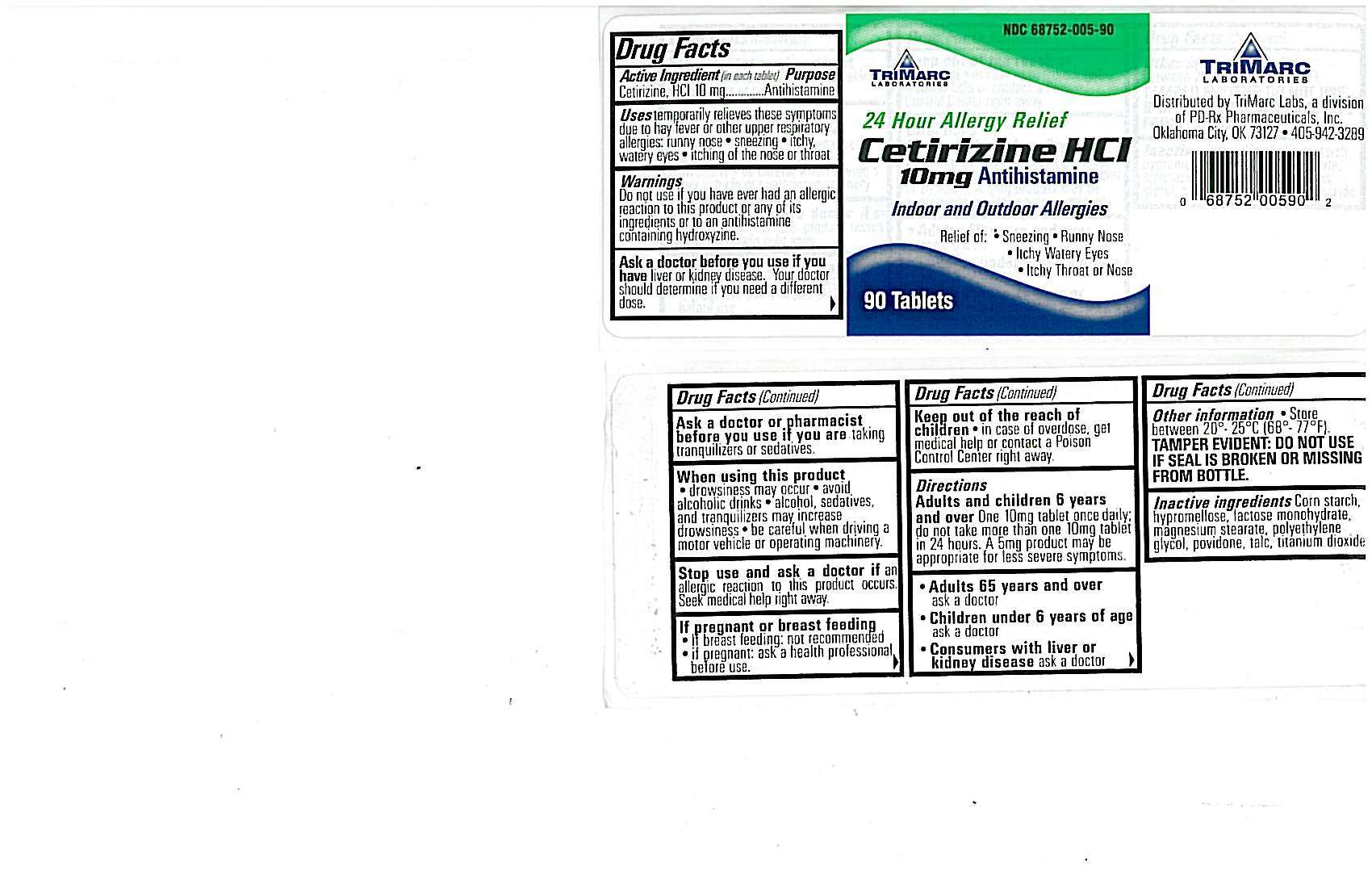 Cetirizine hydrochloride