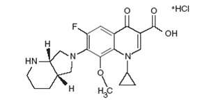 moxifloxacin hydrochloride