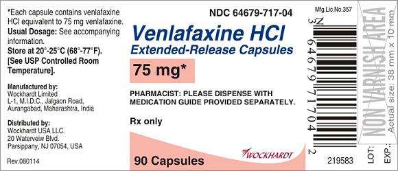 VENLAFAXINE HYDROCHLORIDE