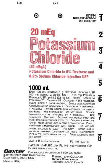 Potassium Chloride in Dextrose and Sodium Chloride