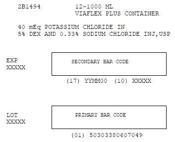 Potassium Chloride in Dextrose and Sodium Chloride