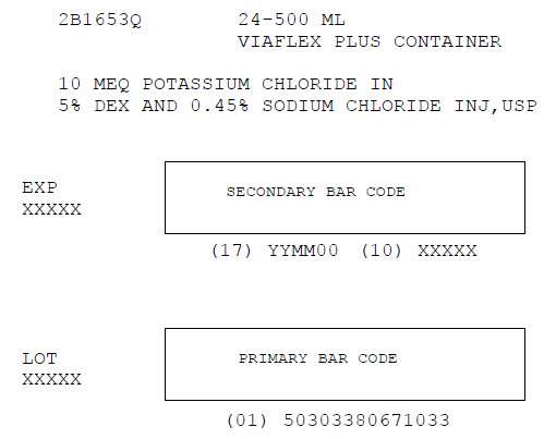 Potassium Chloride in Dextrose and Sodium Chloride