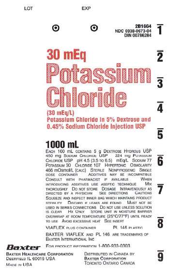 Potassium Chloride In Dextrose And Sodium Chloride By Baxter