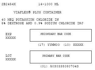 Potassium Chloride in Dextrose and Sodium Chloride