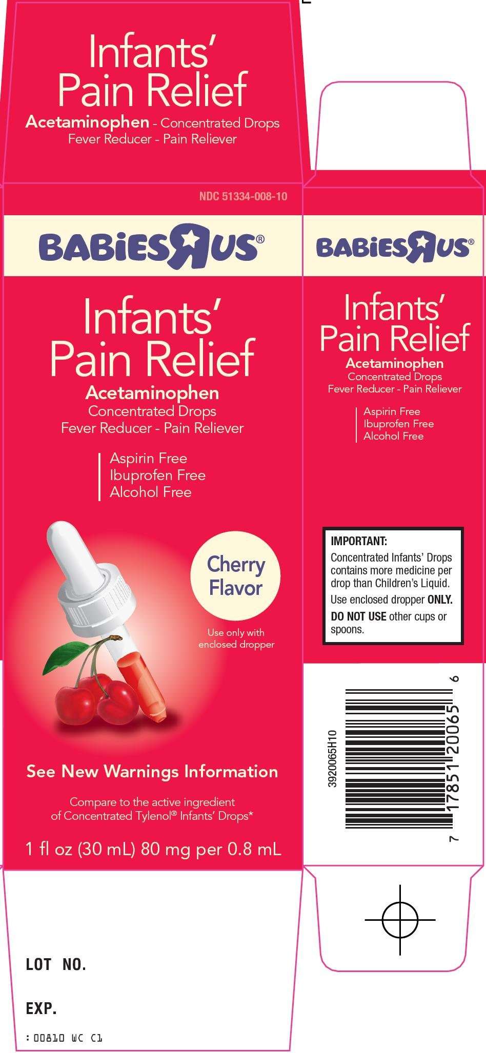 babies r us infants pain relief