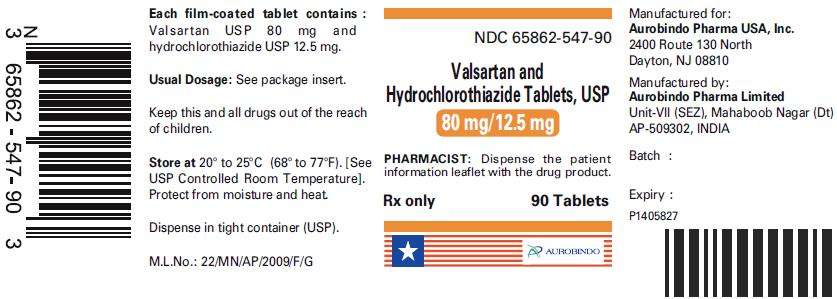 Valsartan and Hydrochlorothiazide