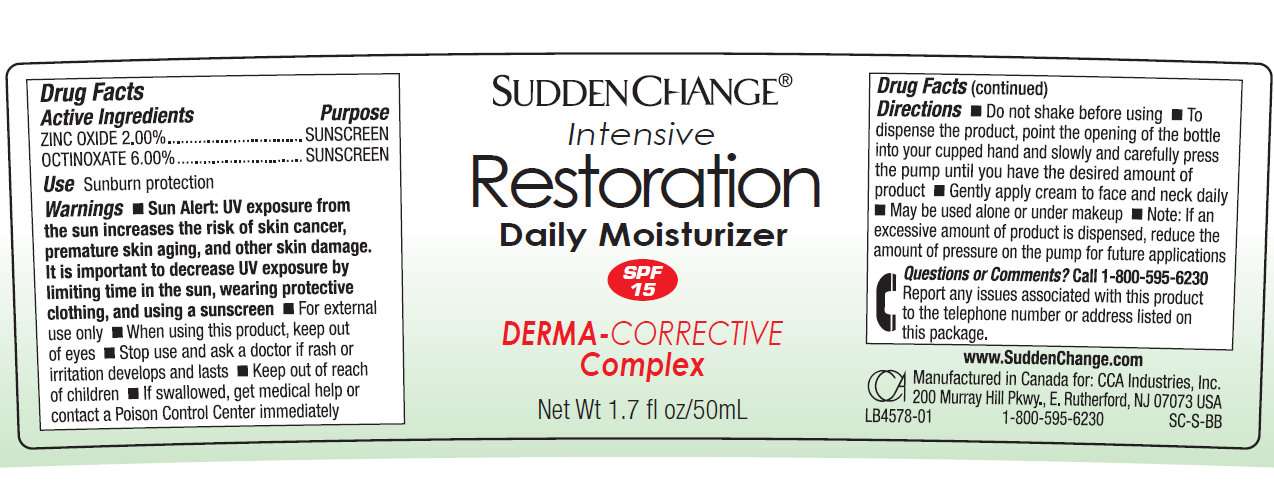 Sudden Change Intensive Restoration Daily Moisturizer SPF 15