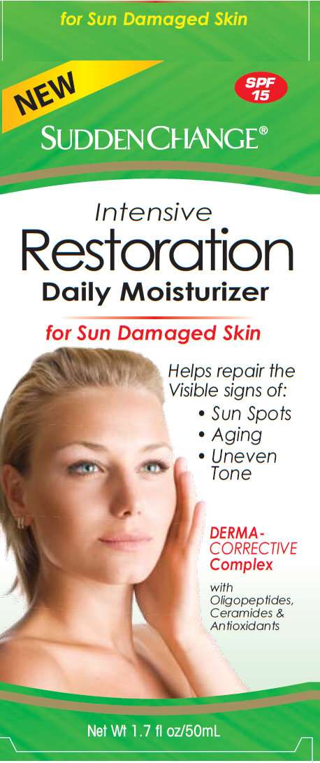 Sudden Change Intensive Restoration Daily Moisturizer SPF 15