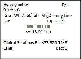 Hyoscyamine Sulfate