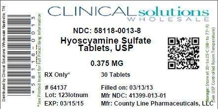 Hyoscyamine Sulfate