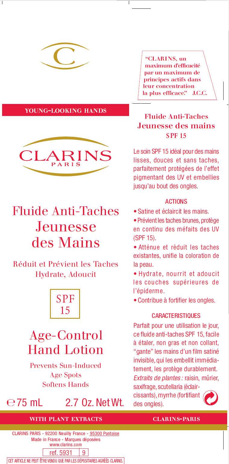 CLARINS Age-Control Hand SPF 15