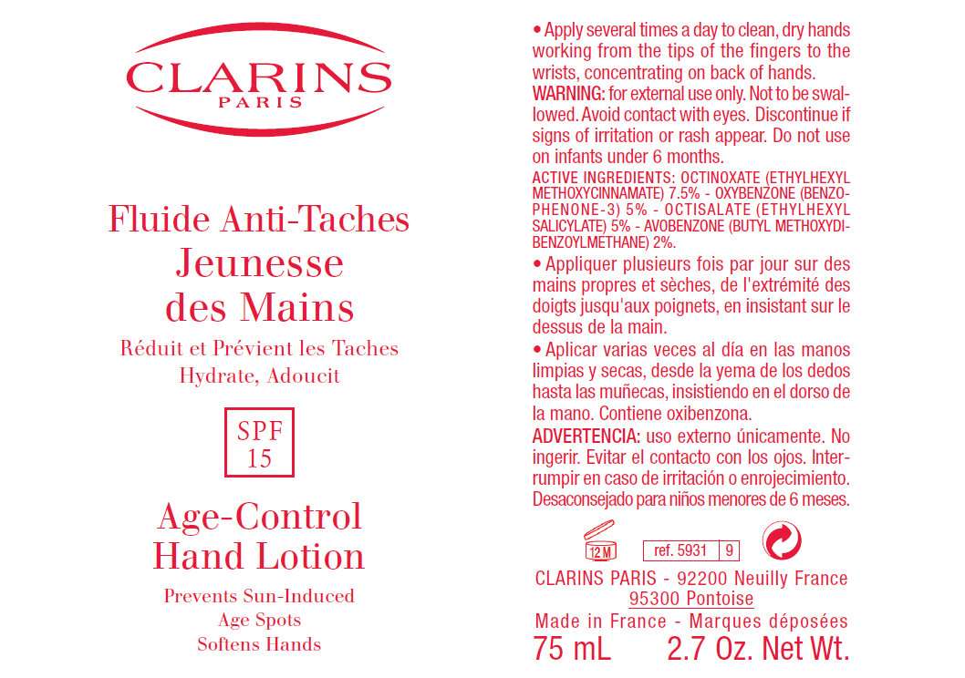CLARINS Age-Control Hand SPF 15