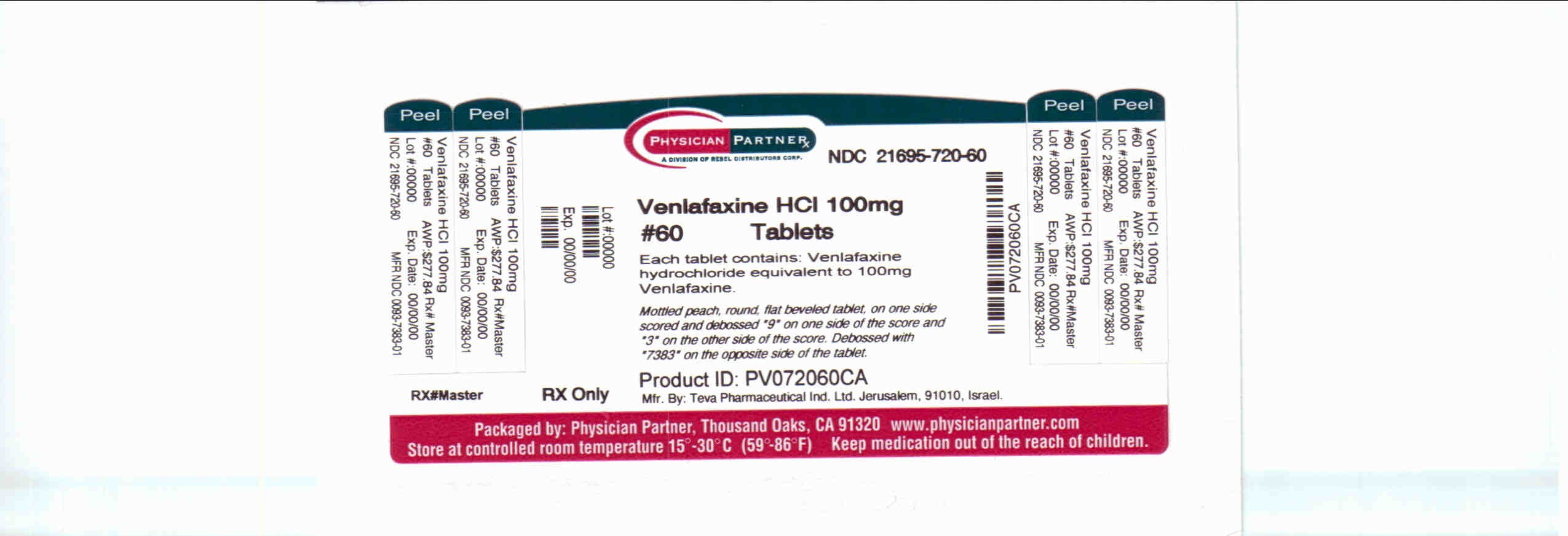 Venlafaxine Hydrochloride