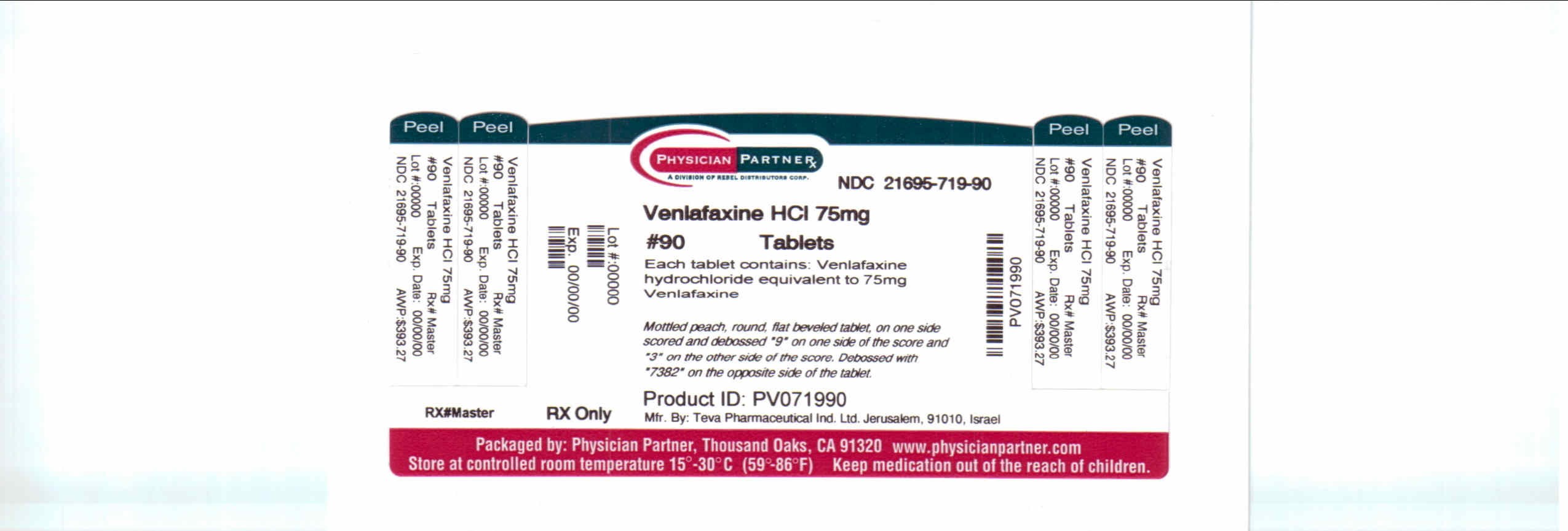 Venlafaxine Hydrochloride