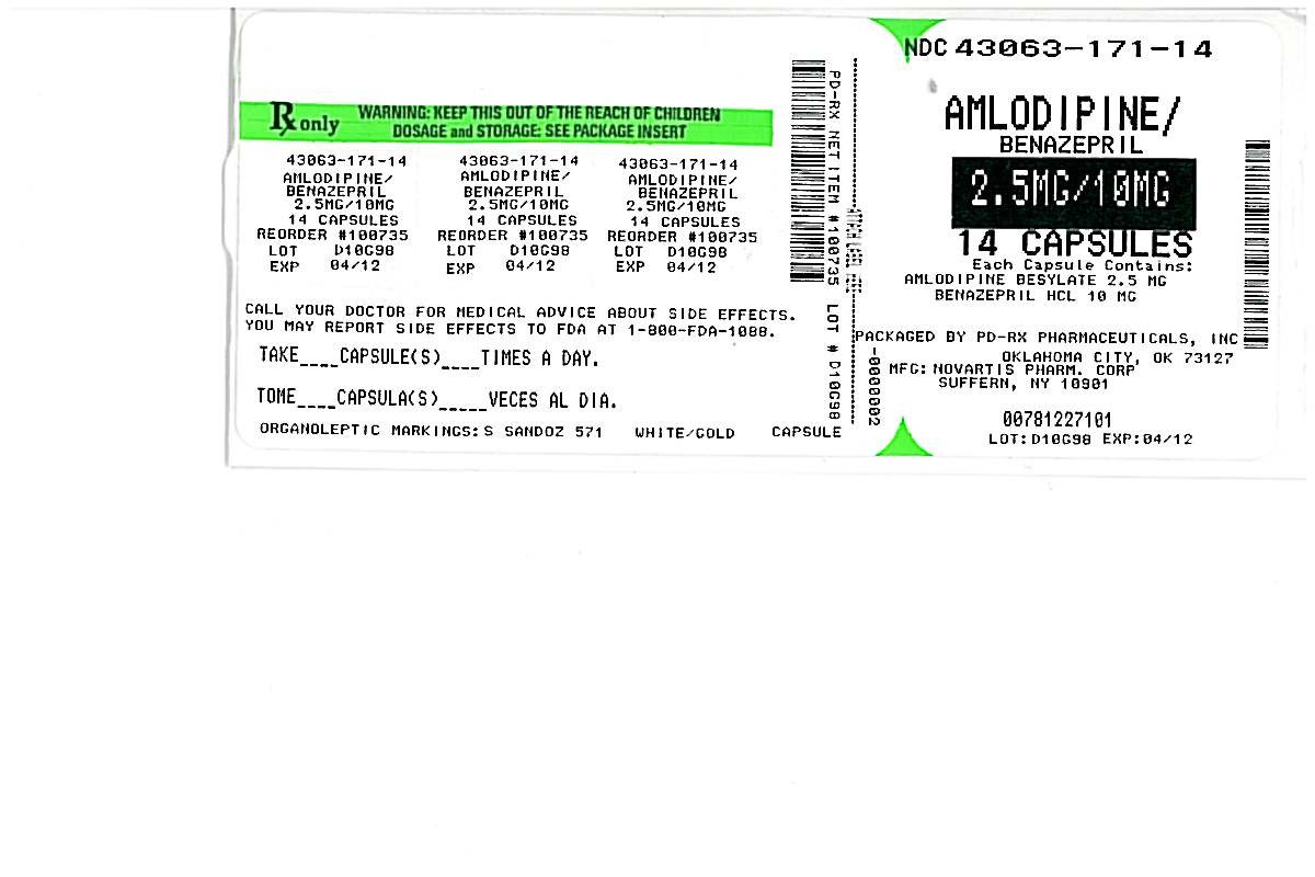 Amlodipine Besylate and Benazepril Hydrochloride