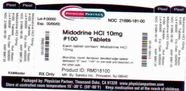 Midodrine HCl