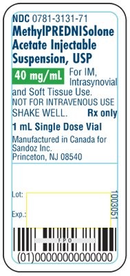 Methylprednisolone Acetate