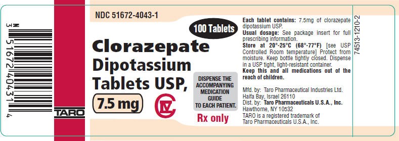 Clorazepate Dipotassium