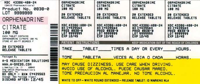 Orphenadrine Citrate