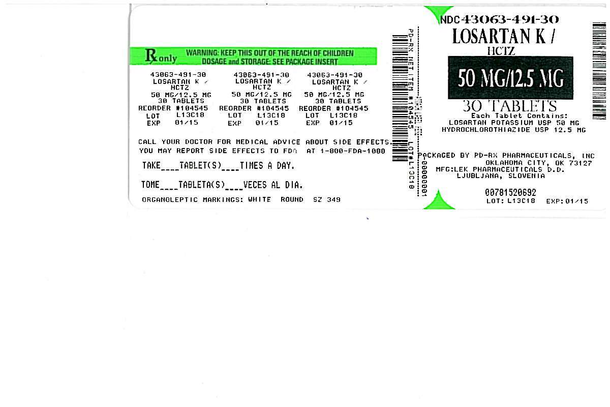 Losartan potassium and hydrochlorothiazide