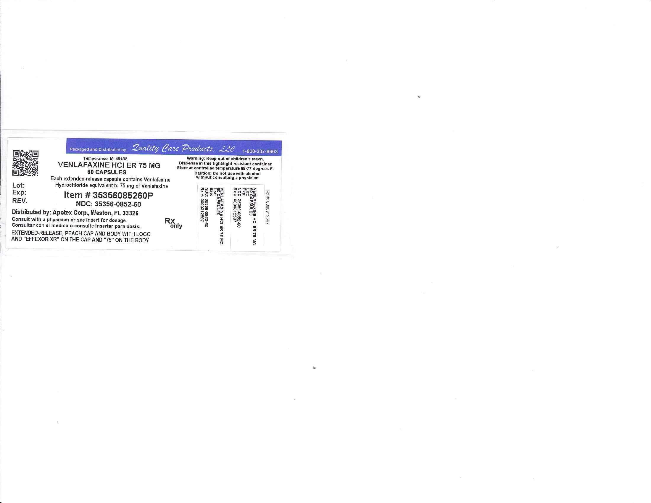 Venlafaxine Hydrochloride