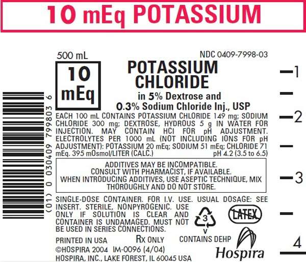 Potassium Chloride in Dextrose and Sodium Chloride