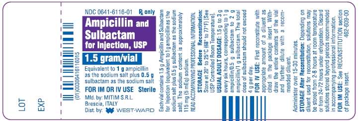 Ampicillin and Sulbactam