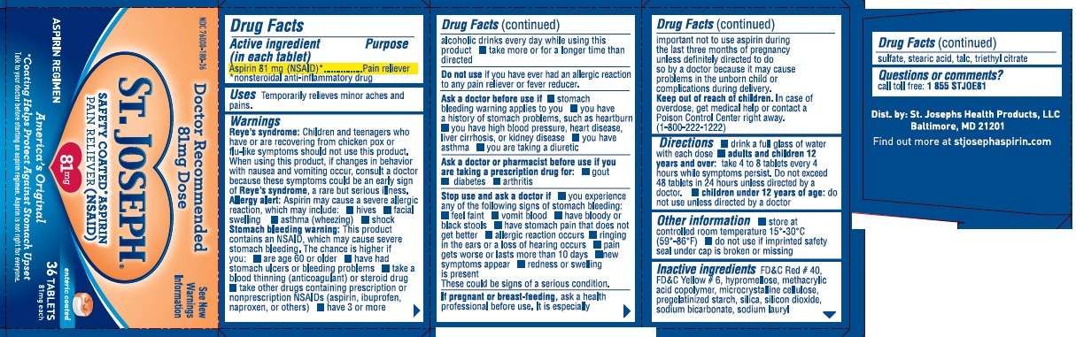 St. Joseph Safety Coated Aspirin