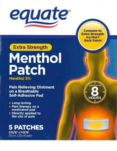 Equate Menthol extra strength