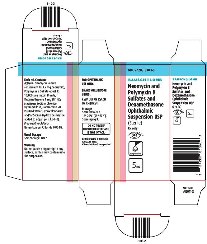 Neomycin Polymyxin B Sulfates and Dexamethasone