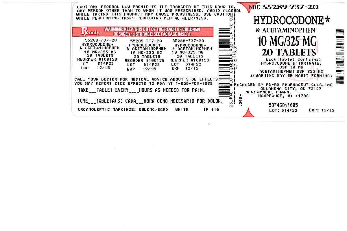 Hydrocodone Bitartrate and Acetaminophen