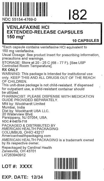 VENLAFAXINE HYDROCHLORIDE