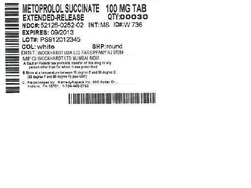 METOPROLOL SUCCINATE