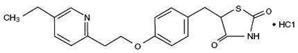 pioglitazone hydrochloride