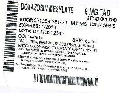 Doxazosin